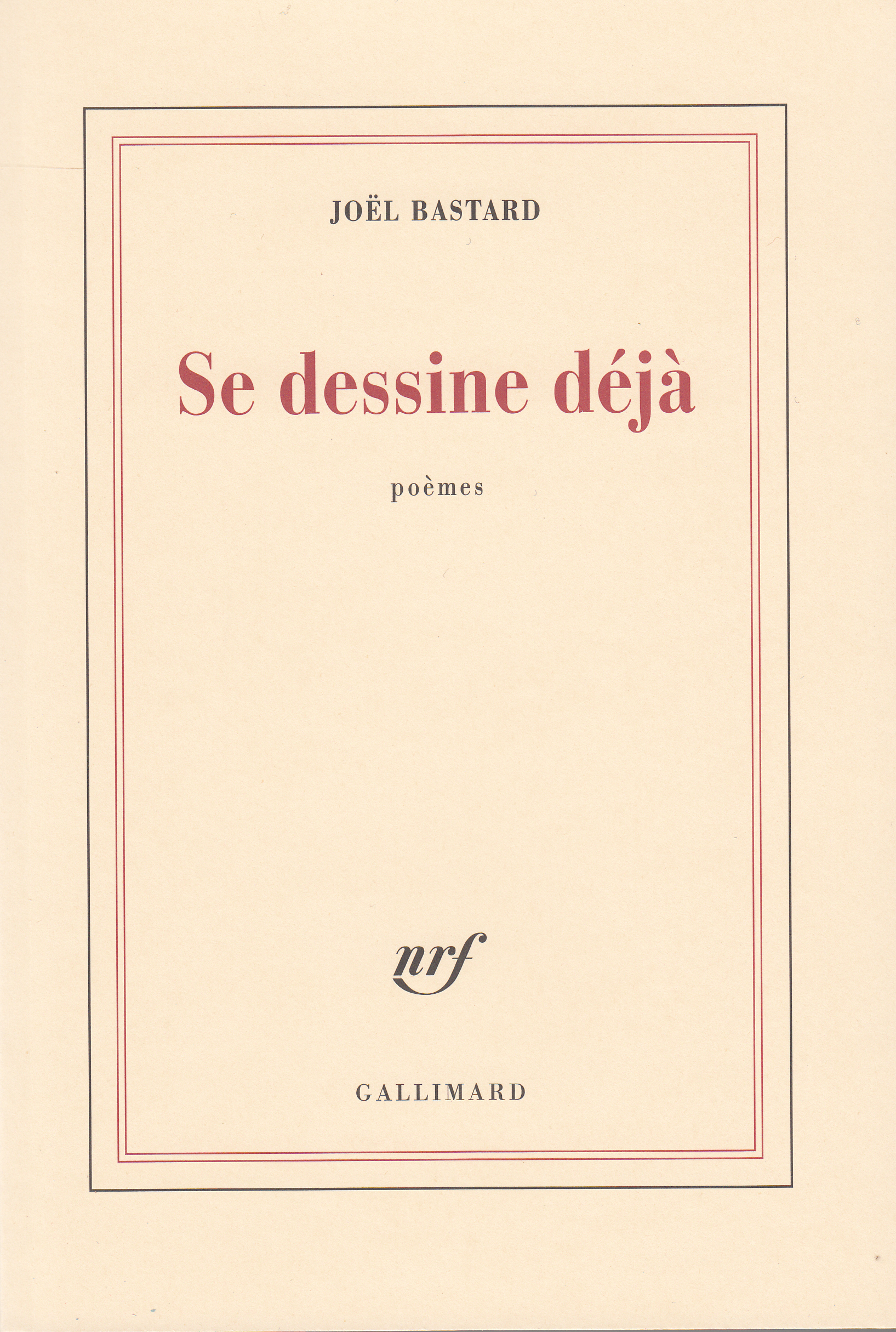 Se dessine déjà (9782070765911-front-cover)