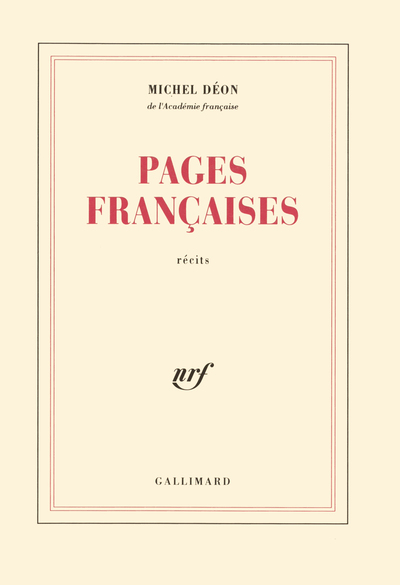 Pages françaises (9782070755660-front-cover)