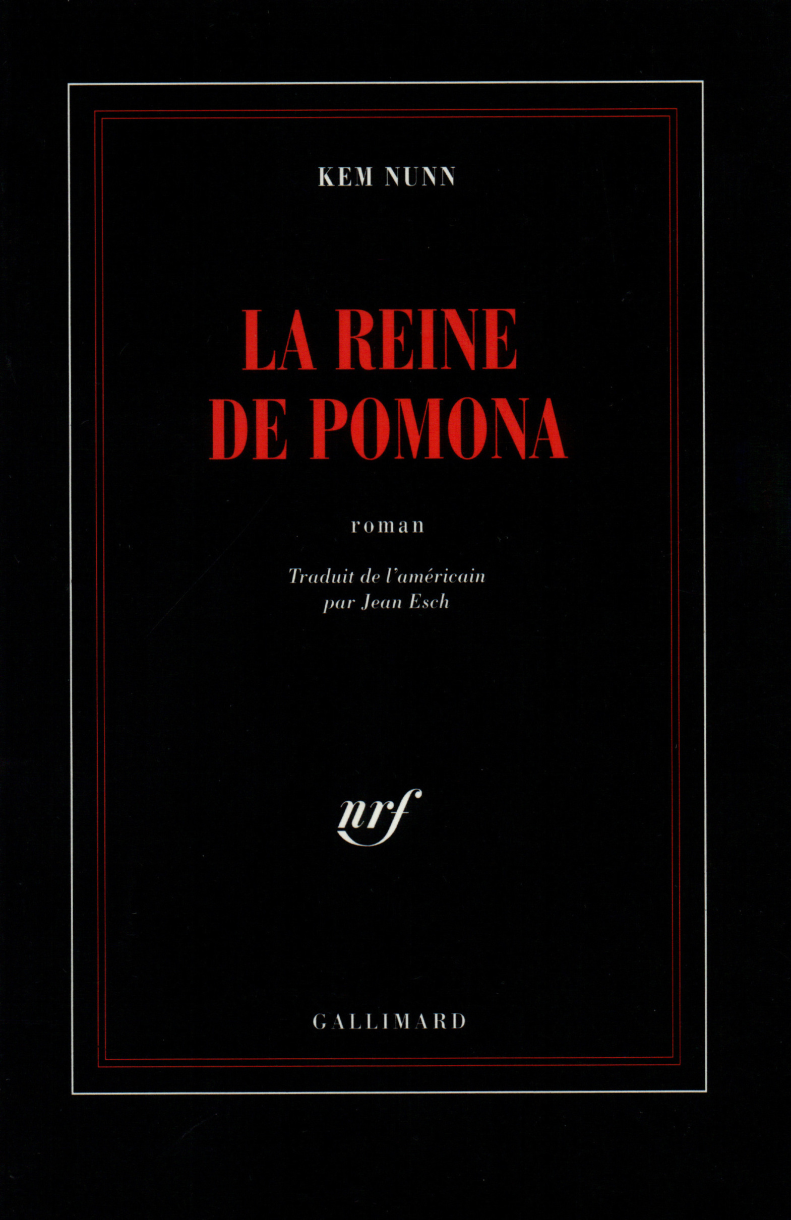 La reine de Pomona (9782070729807-front-cover)