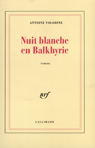 Nuit blanche en Balkhyrie (9782070748129-front-cover)