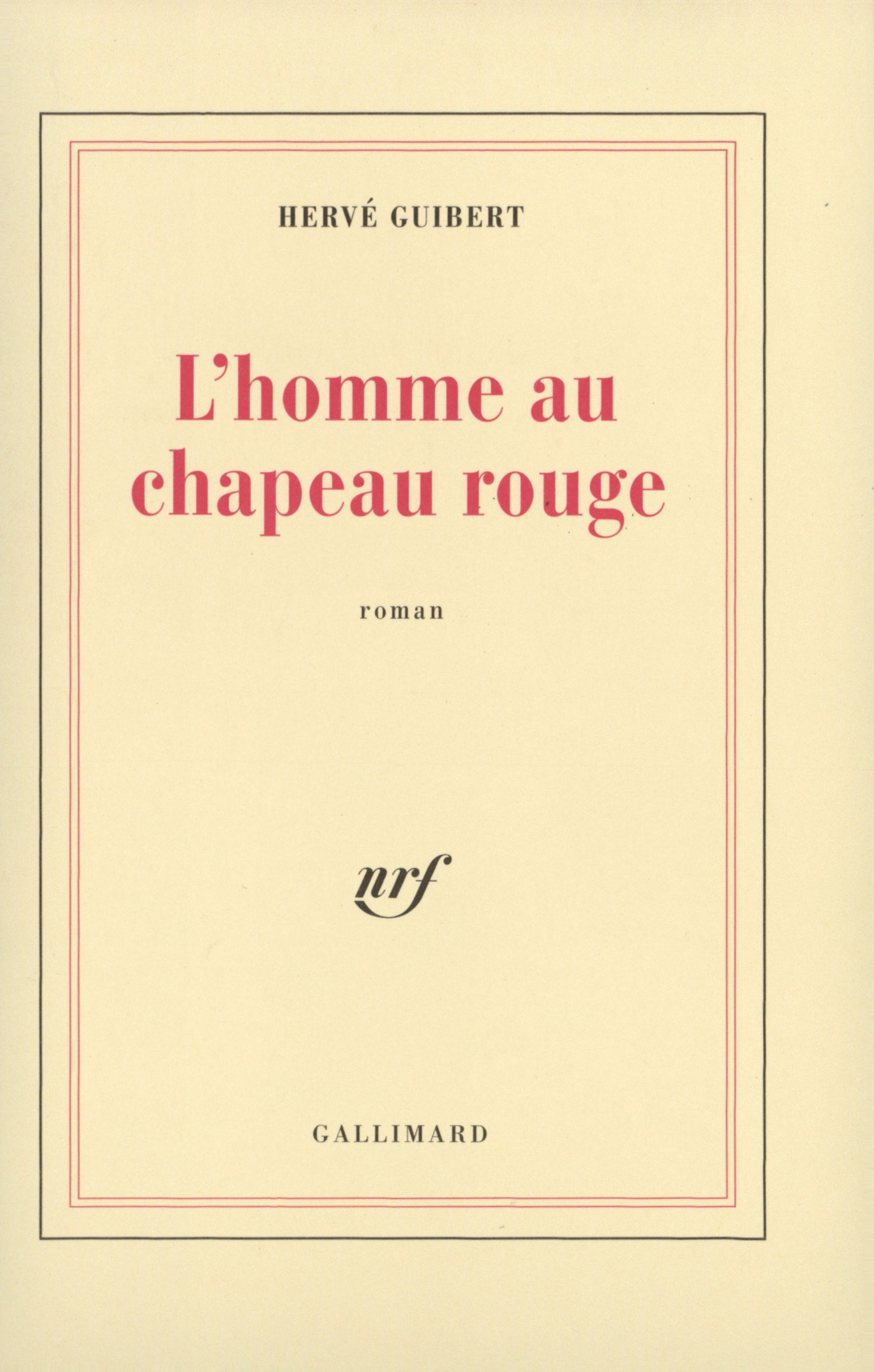 L'homme au chapeau rouge (9782070725731-front-cover)