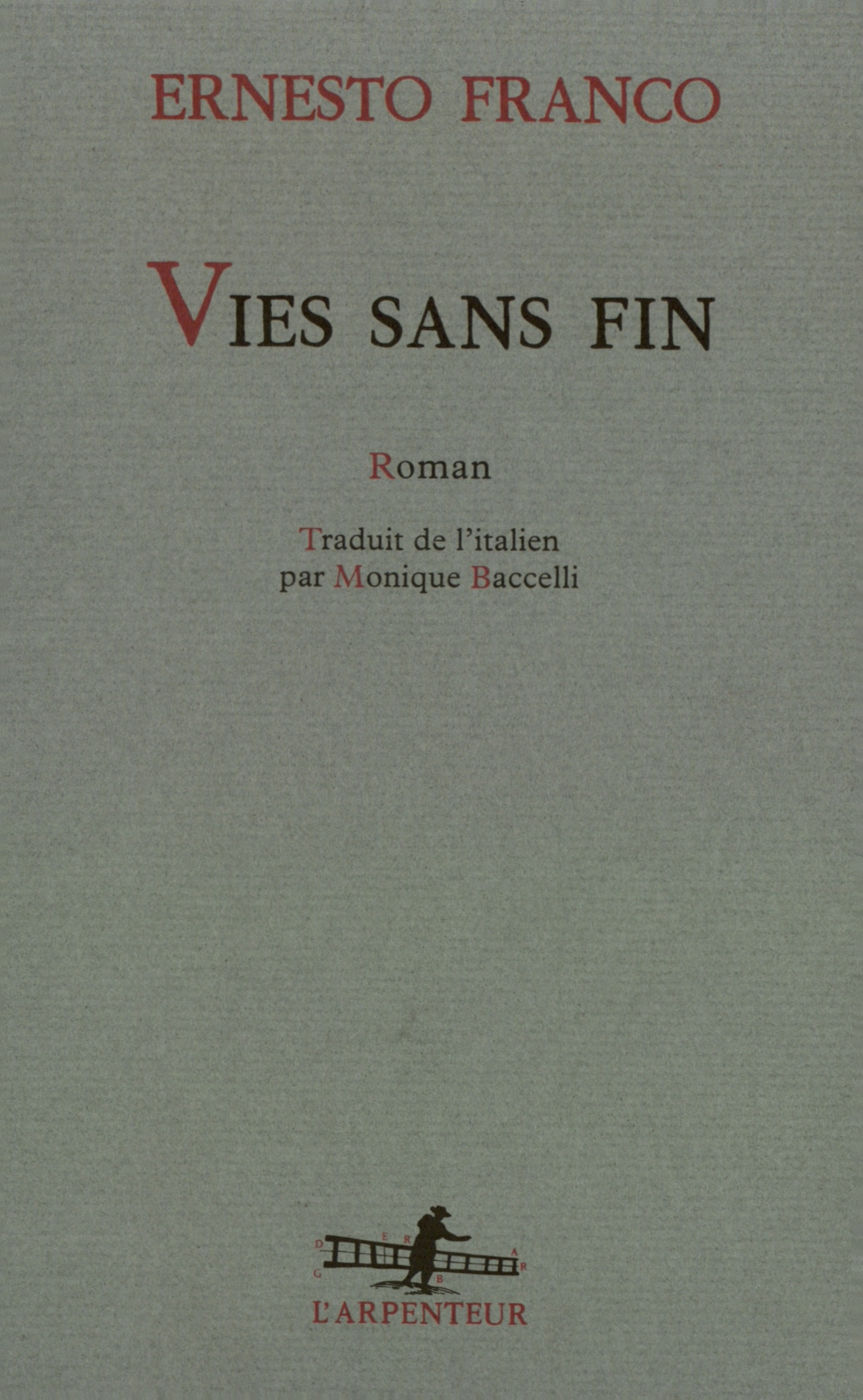 Vies sans fin (9782070758029-front-cover)