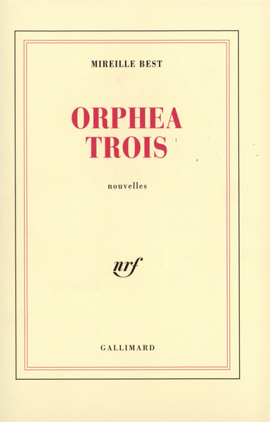 Orphea Trois (9782070721566-front-cover)