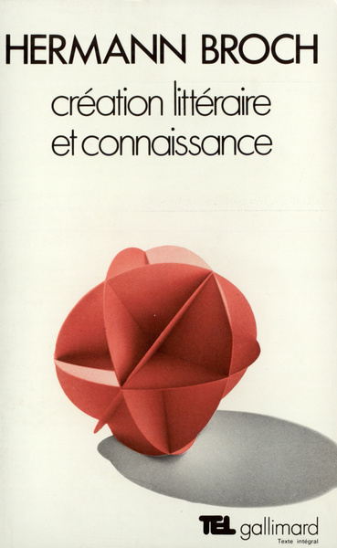 Création littéraire et connaissance (9782070702985-front-cover)