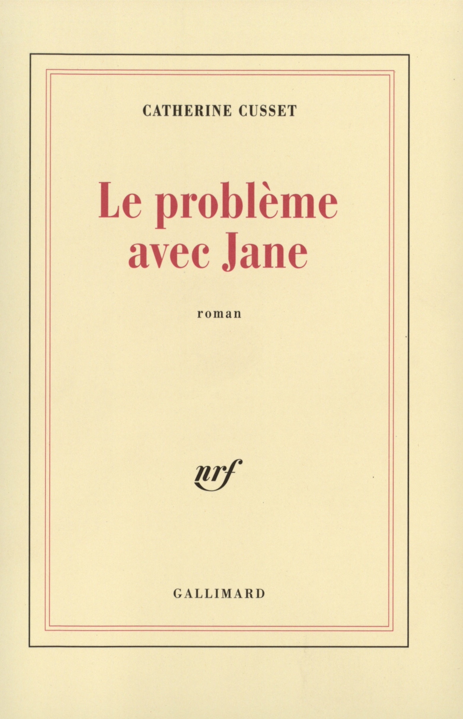 Le problème avec Jane (9782070756568-front-cover)