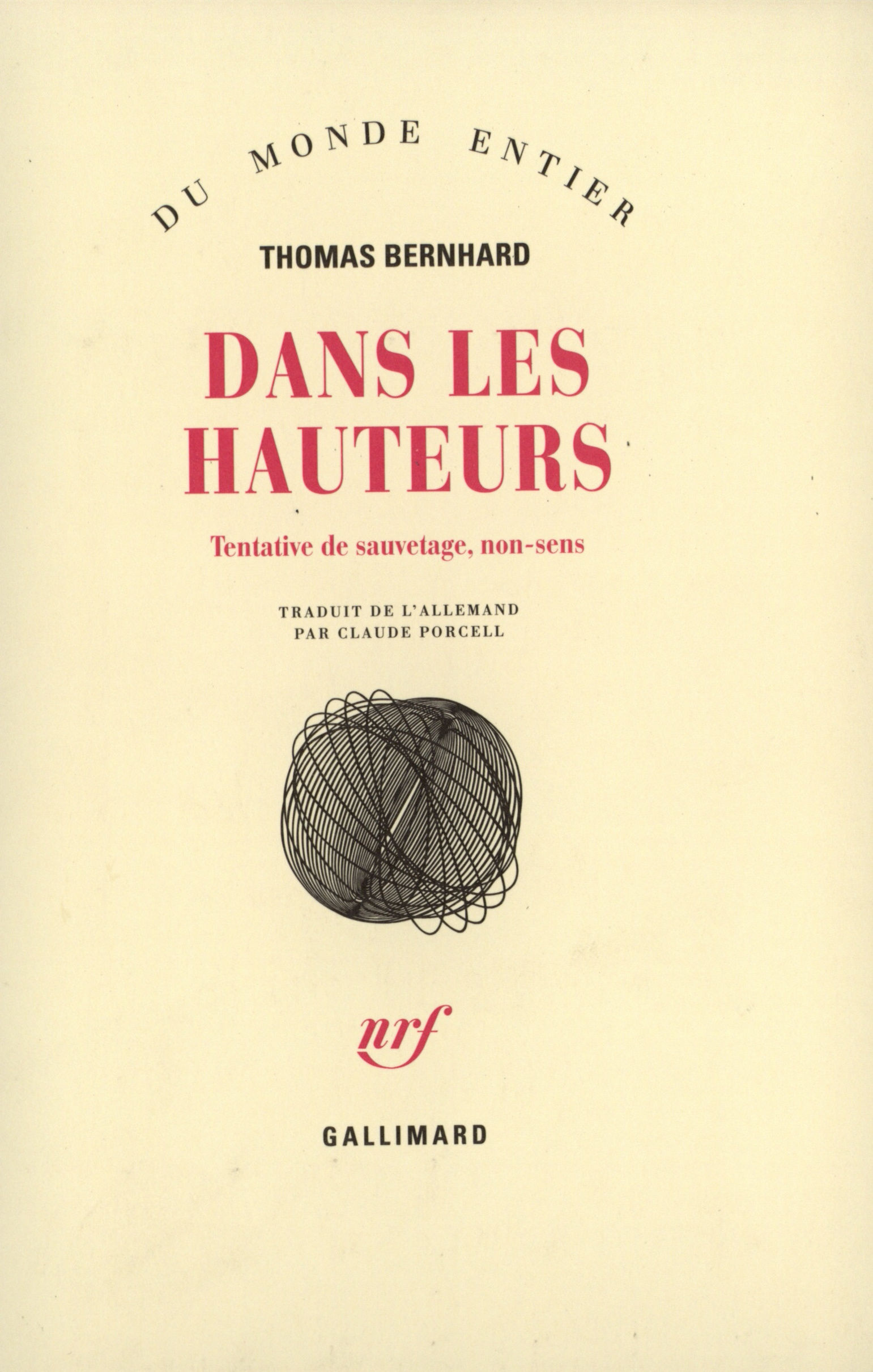 Dans les hauteurs, Tentative de sauvetage, non-sens (9782070723157-front-cover)