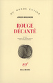 Rouge décanté (9782070731183-front-cover)