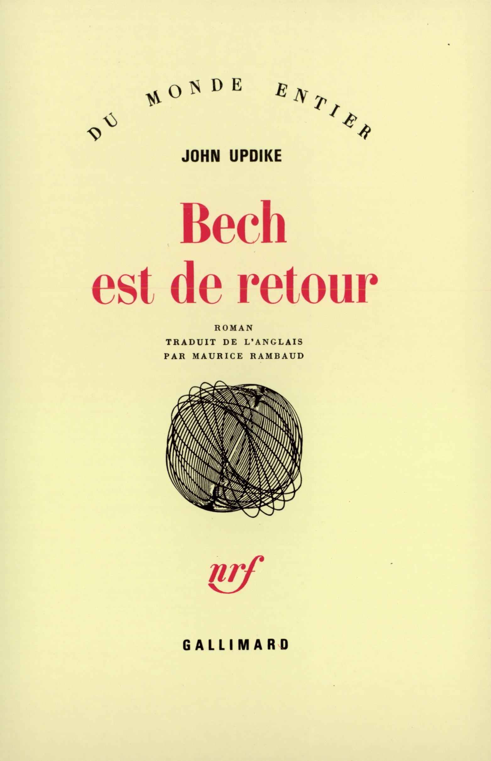 Bech est de retour (9782070701742-front-cover)