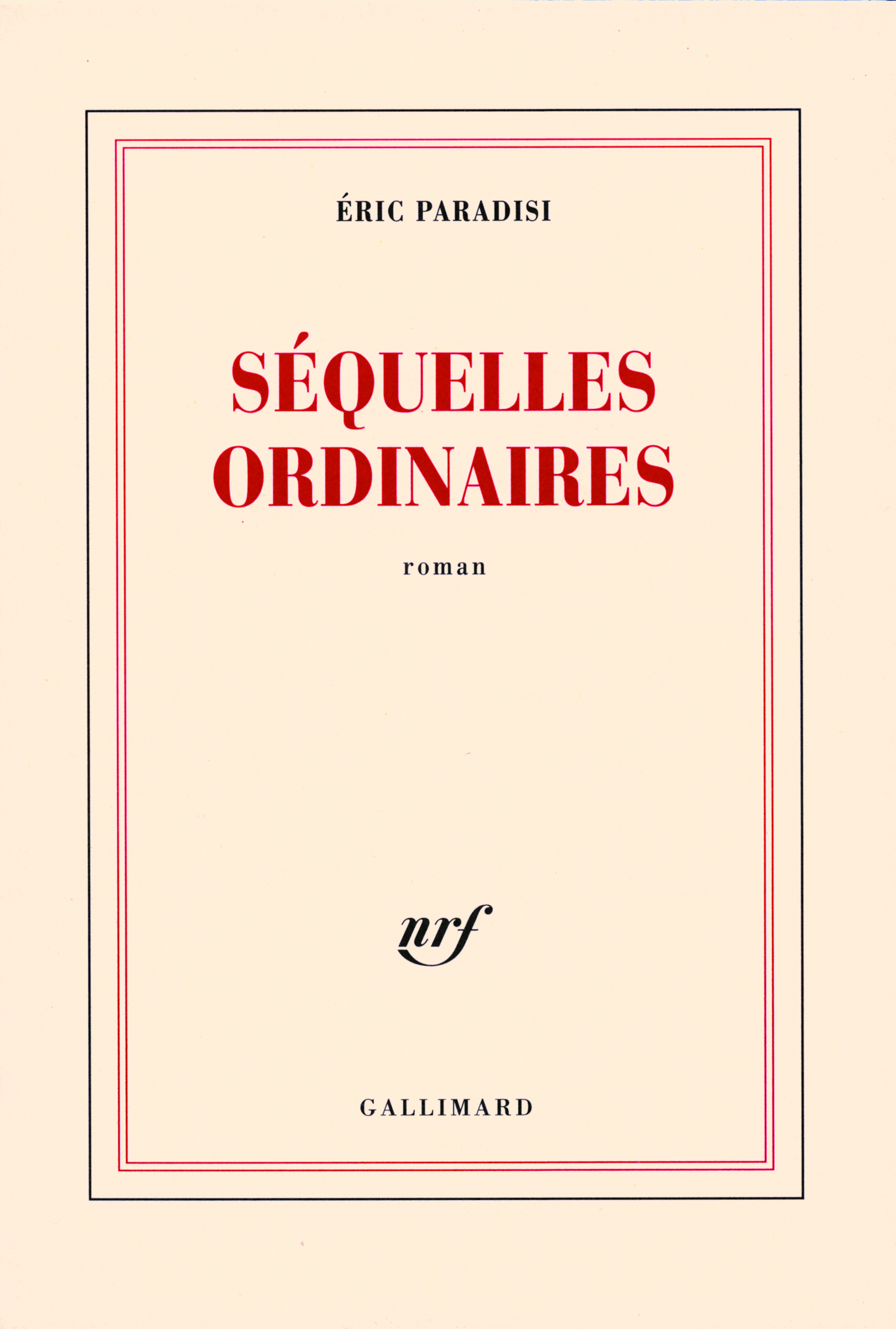 Séquelles ordinaires (9782070785278-front-cover)