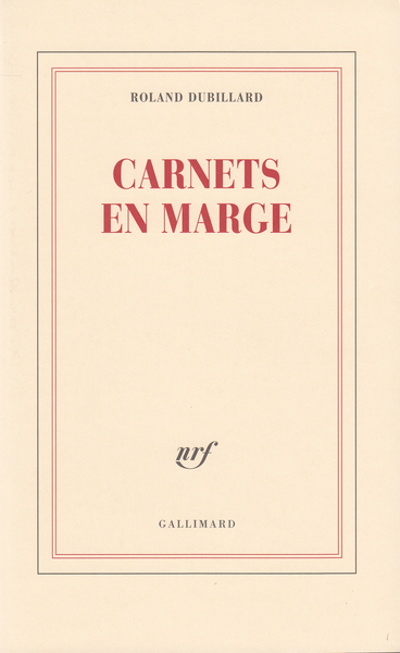 Carnets en marge (9782070752997-front-cover)