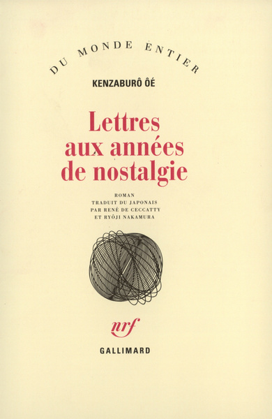 Lettres aux années de nostalgie (9782070727070-front-cover)