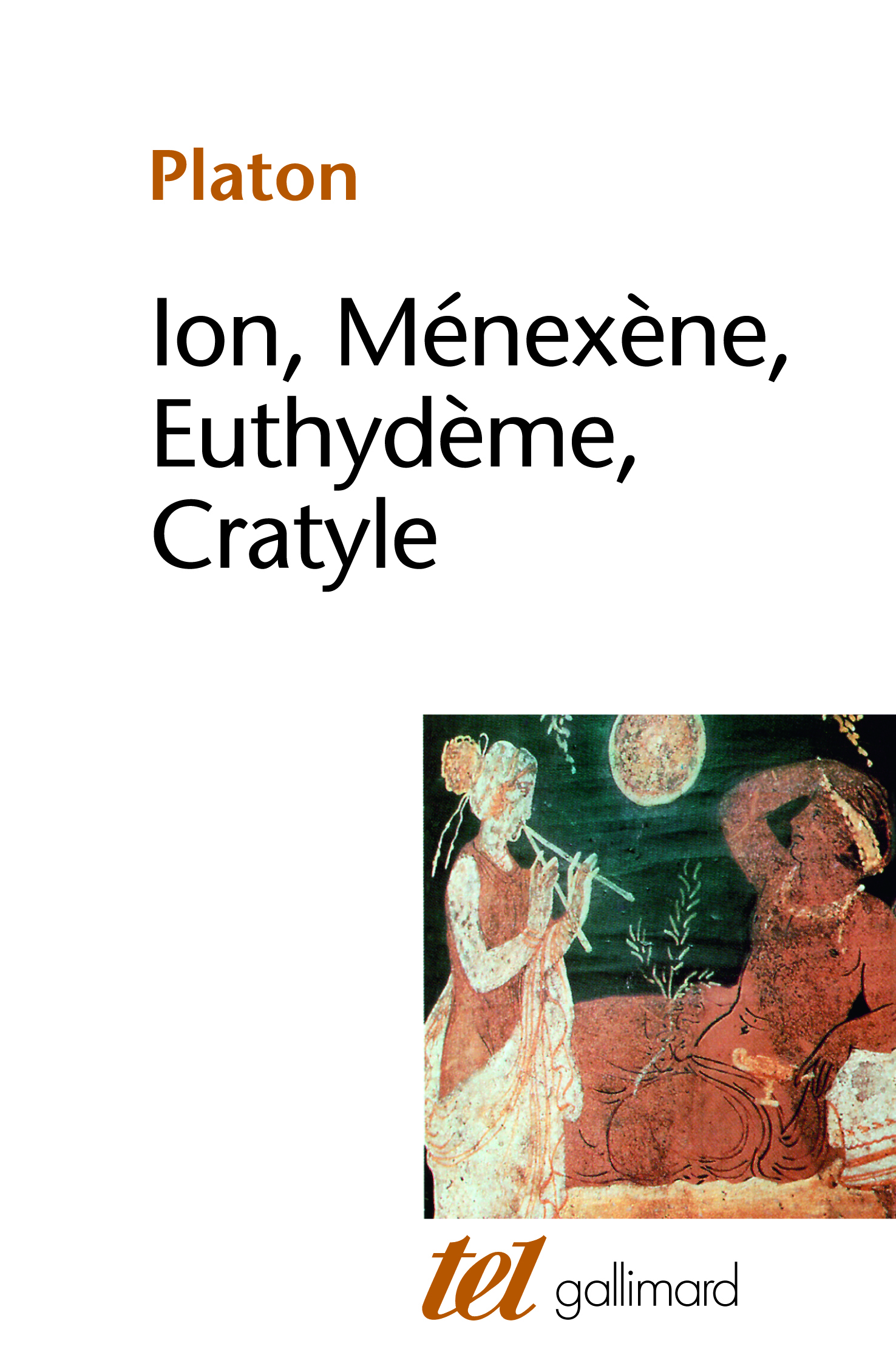 Ion - Ménexène - Euthydème - Cratyle (9782070726028-front-cover)