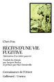 Récits d'une vie fugitive, Mémoires d'un lettré pauvre (9782070706365-front-cover)