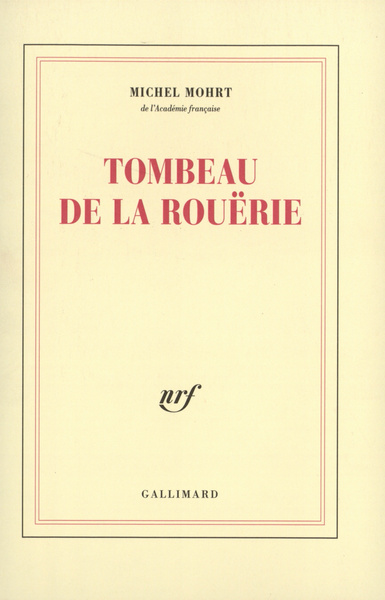 Tombeau de La Rouërie (9782070757756-front-cover)