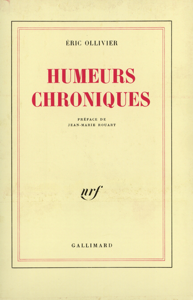 Humeurs chroniques (9782070709731-front-cover)