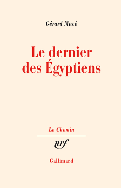 Le dernier des Égyptiens (9782070714704-front-cover)