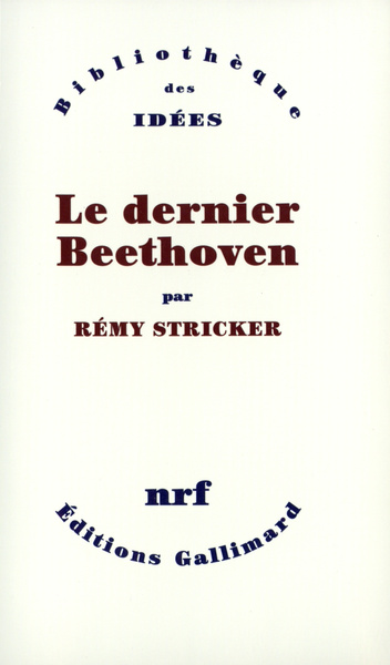Le dernier Beethoven (9782070758494-front-cover)