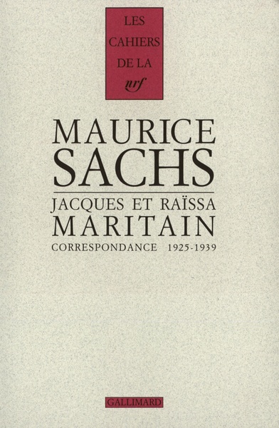 Correspondance, (1925-1939) (9782070733545-front-cover)