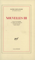 Nouvelles III (9782070765935-front-cover)
