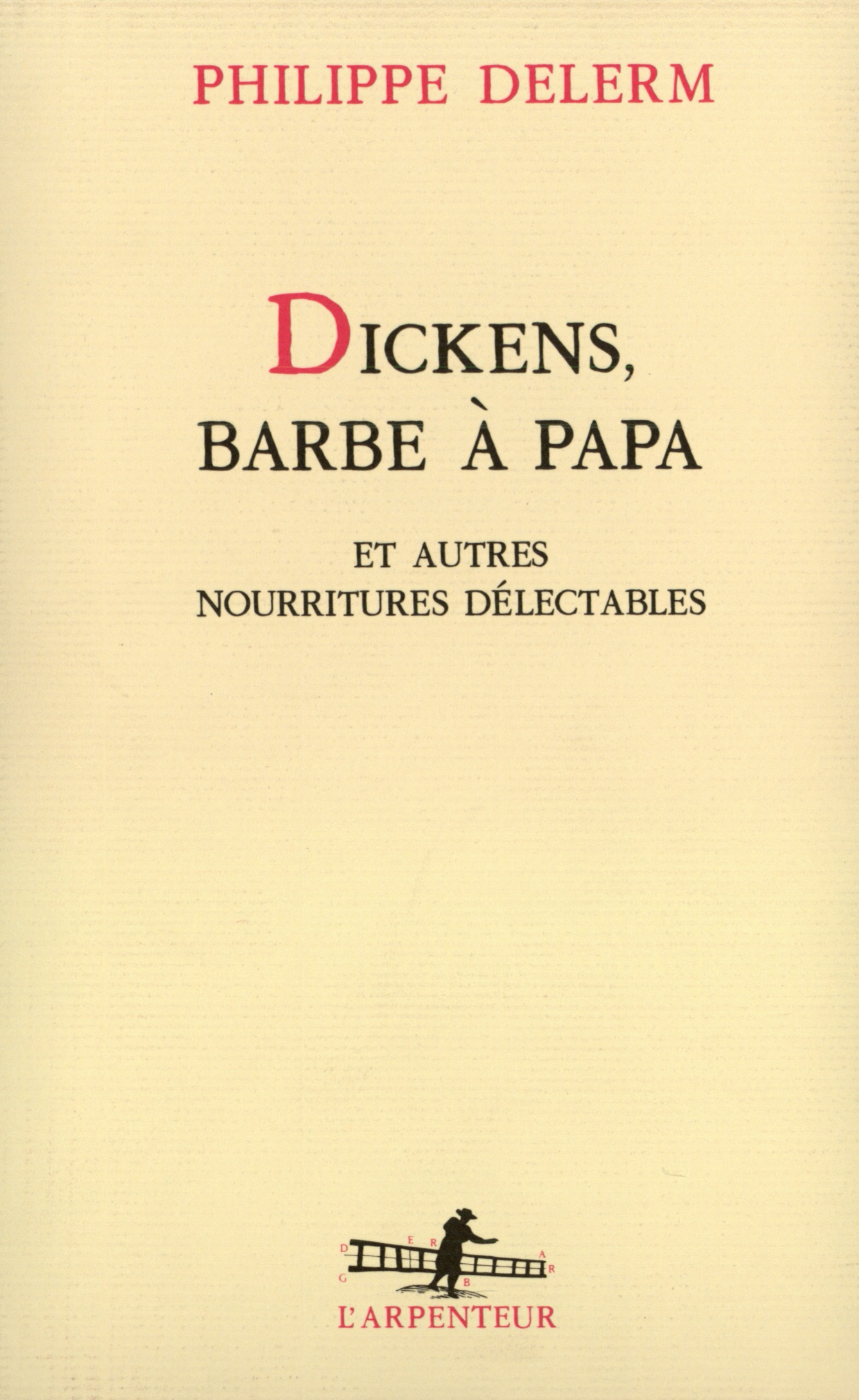 Dickens, barbe à papa et autres nourritures délectables (9782070767601-front-cover)