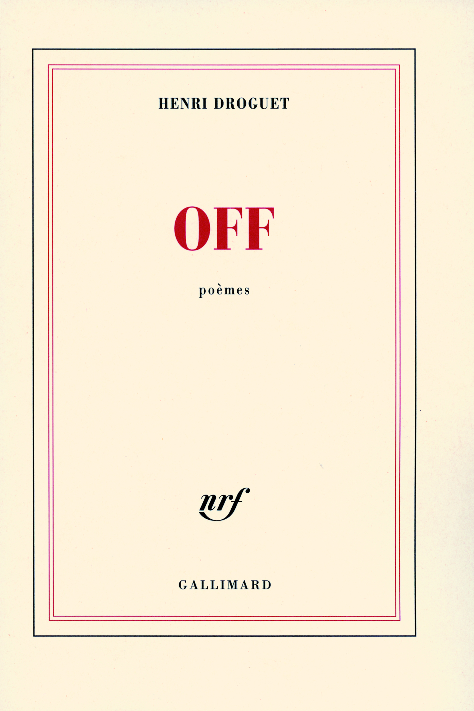 Off (9782070785100-front-cover)