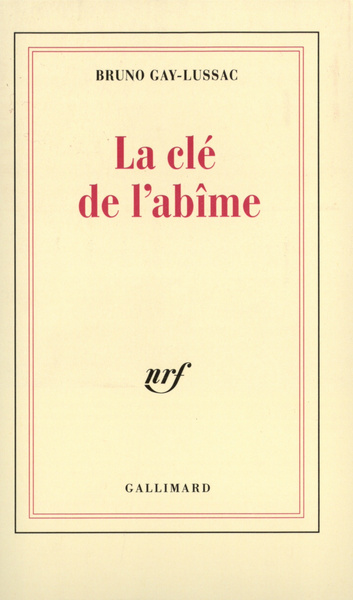 La clé de l'abîme (9782070720484-front-cover)