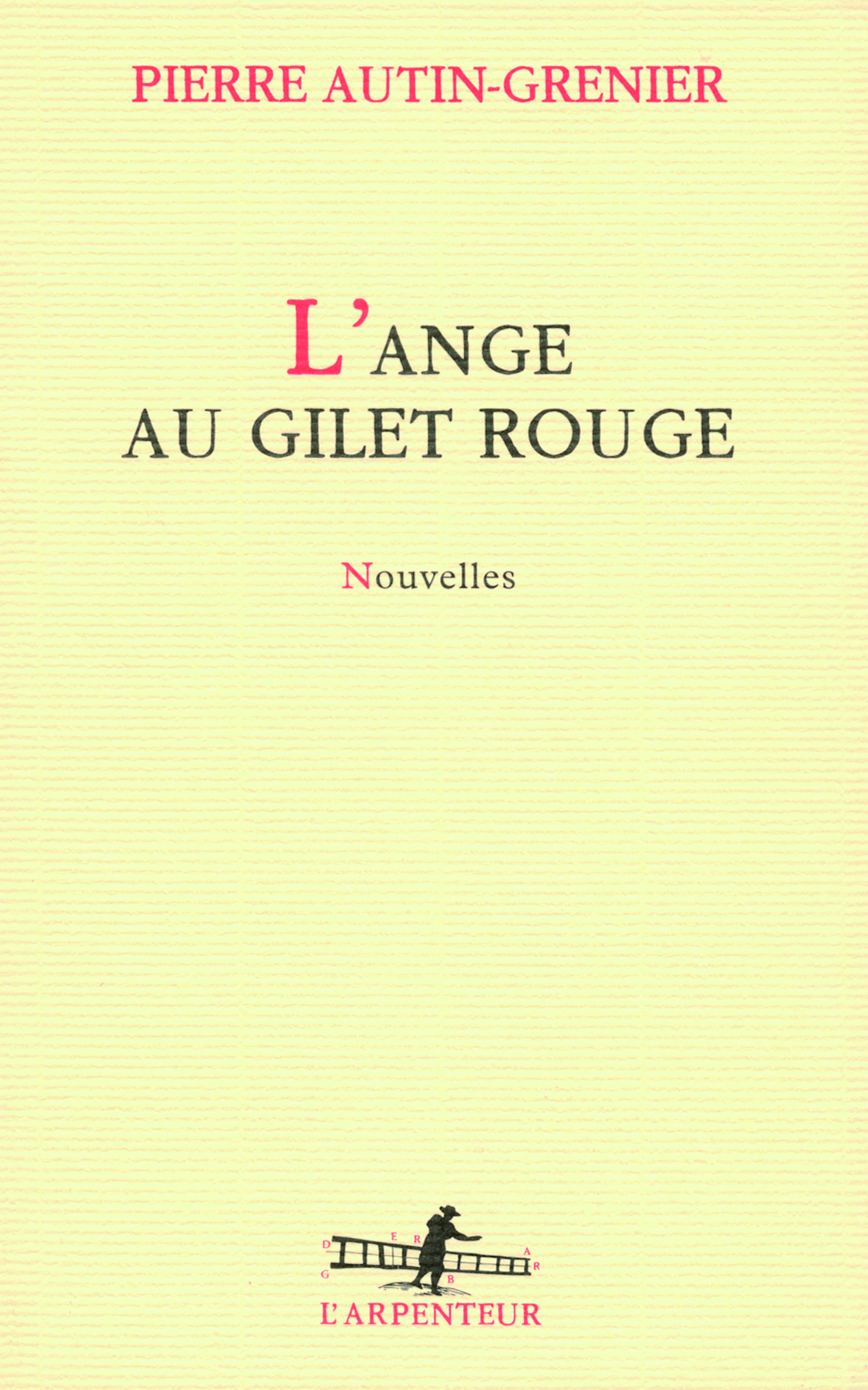 L'ange au gilet rouge (9782070783434-front-cover)