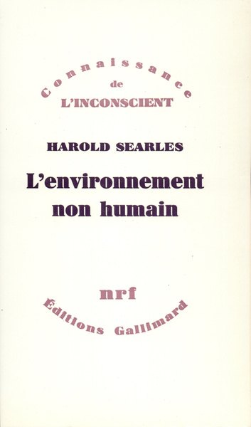 L'environnement non humain (9782070706808-front-cover)