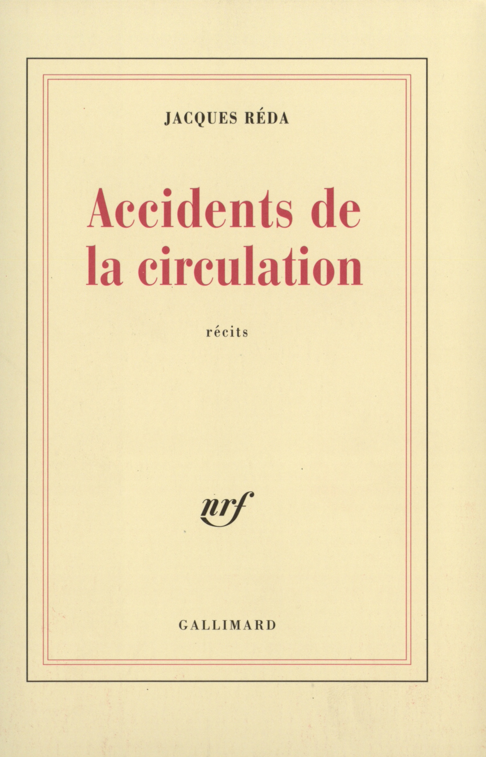 Accidents de la circulation (9782070760527-front-cover)