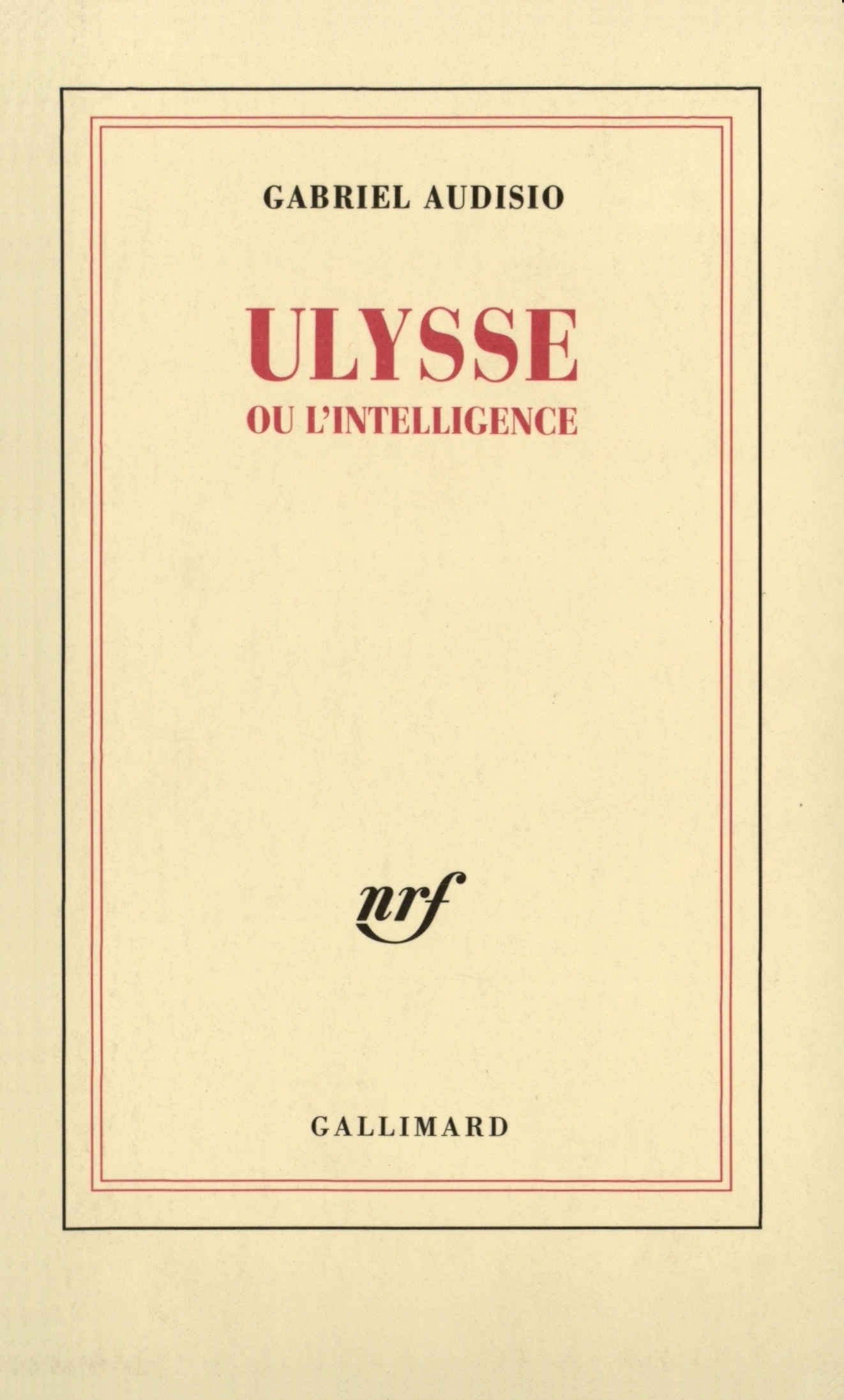 Ulysse ou l'intelligence (9782070766246-front-cover)