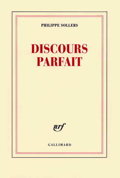 Discours Parfait (9782070768301-front-cover)