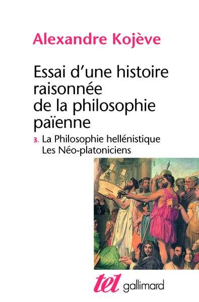 Essai d'une histoire raisonnée de la philosophie païenne (9782070747276-front-cover)