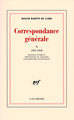 Correspondance générale, 1951-1958 (9782070740789-front-cover)