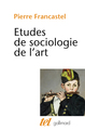 Études de sociologie de l'art (9782070717187-front-cover)