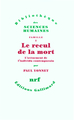 Le recul de la mort, L'avènement de l'individu contemporain (9782070753994-front-cover)