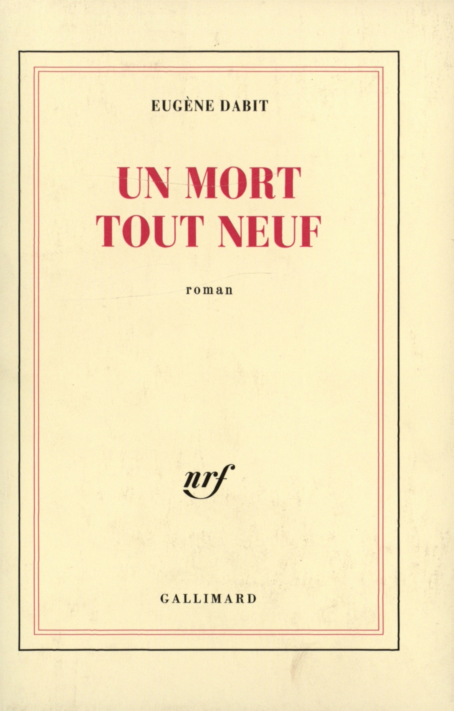 Un Mort tout neuf (9782070719839-front-cover)