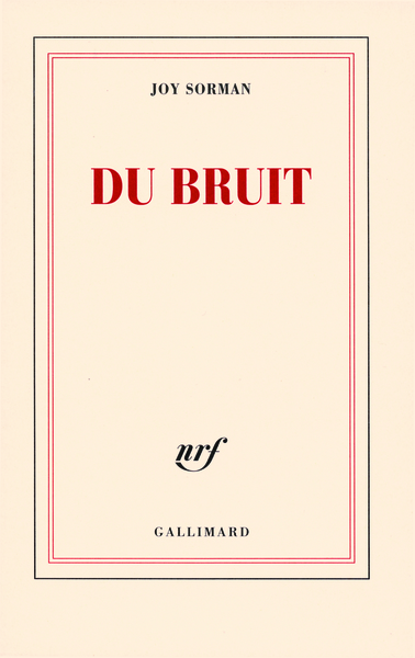Du bruit (9782070779710-front-cover)
