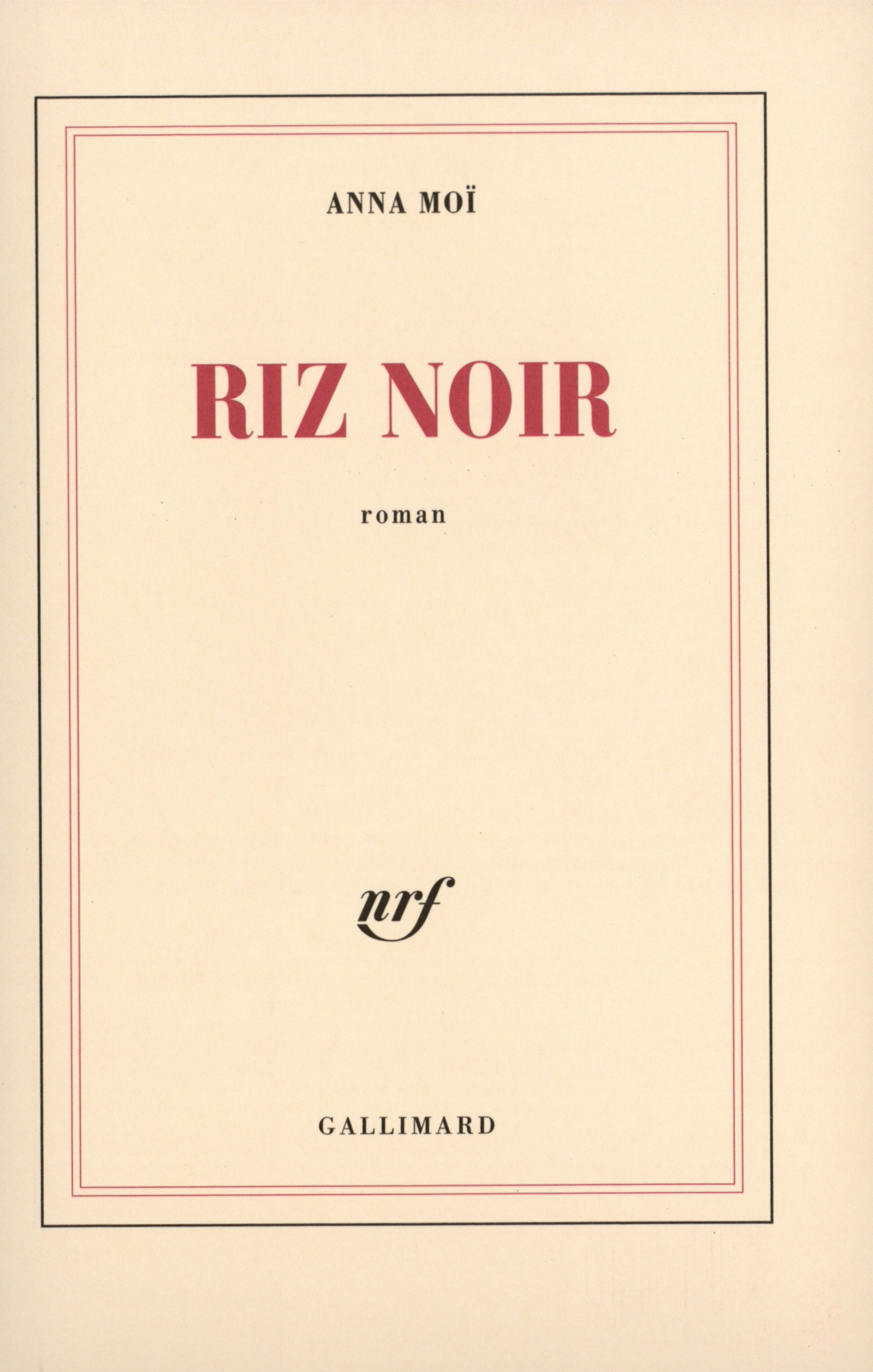 Riz noir (9782070771592-front-cover)