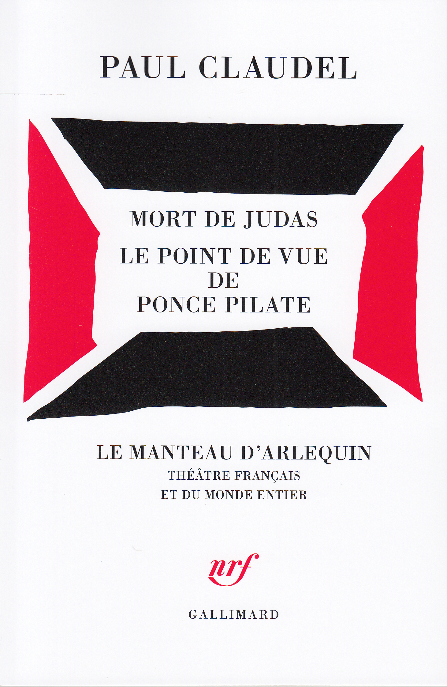 Mort de Judas - Le Point de vue de Ponce Pilate (9782070713844-front-cover)