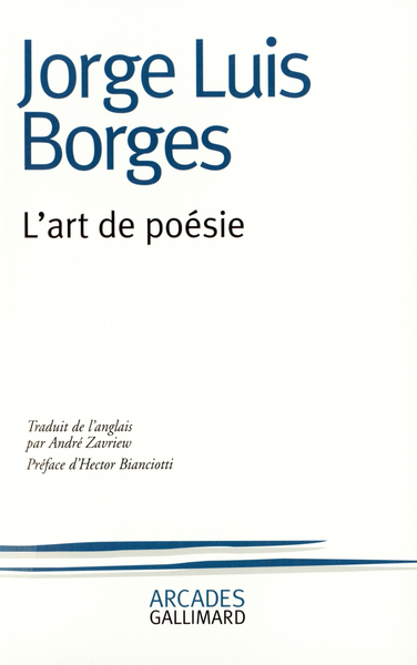 L'art de poésie (9782070761074-front-cover)