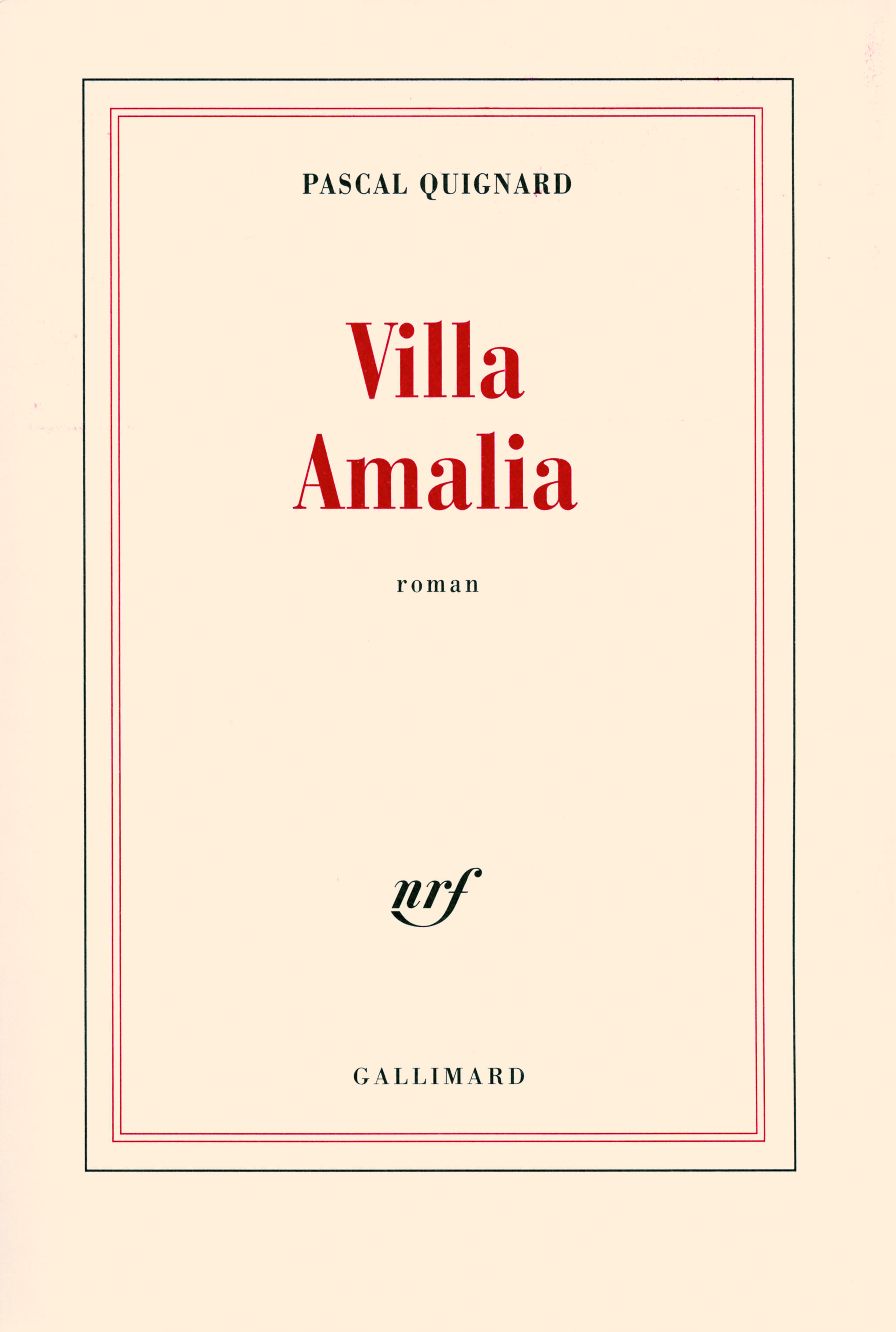 Villa Amalia (9782070765386-front-cover)