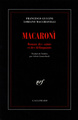 Macaronì, Roman des saints et des délinquants (9782070751013-front-cover)