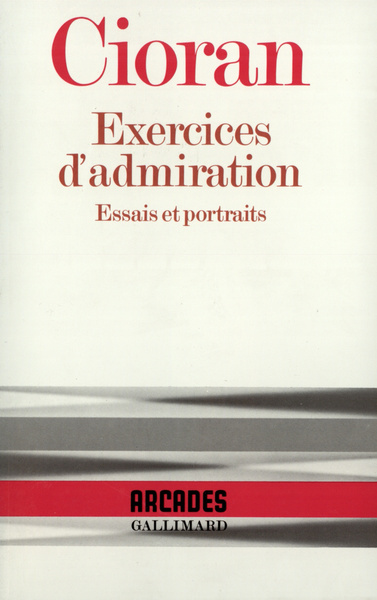 Exercices d'admiration, Essais et portraits (9782070706105-front-cover)