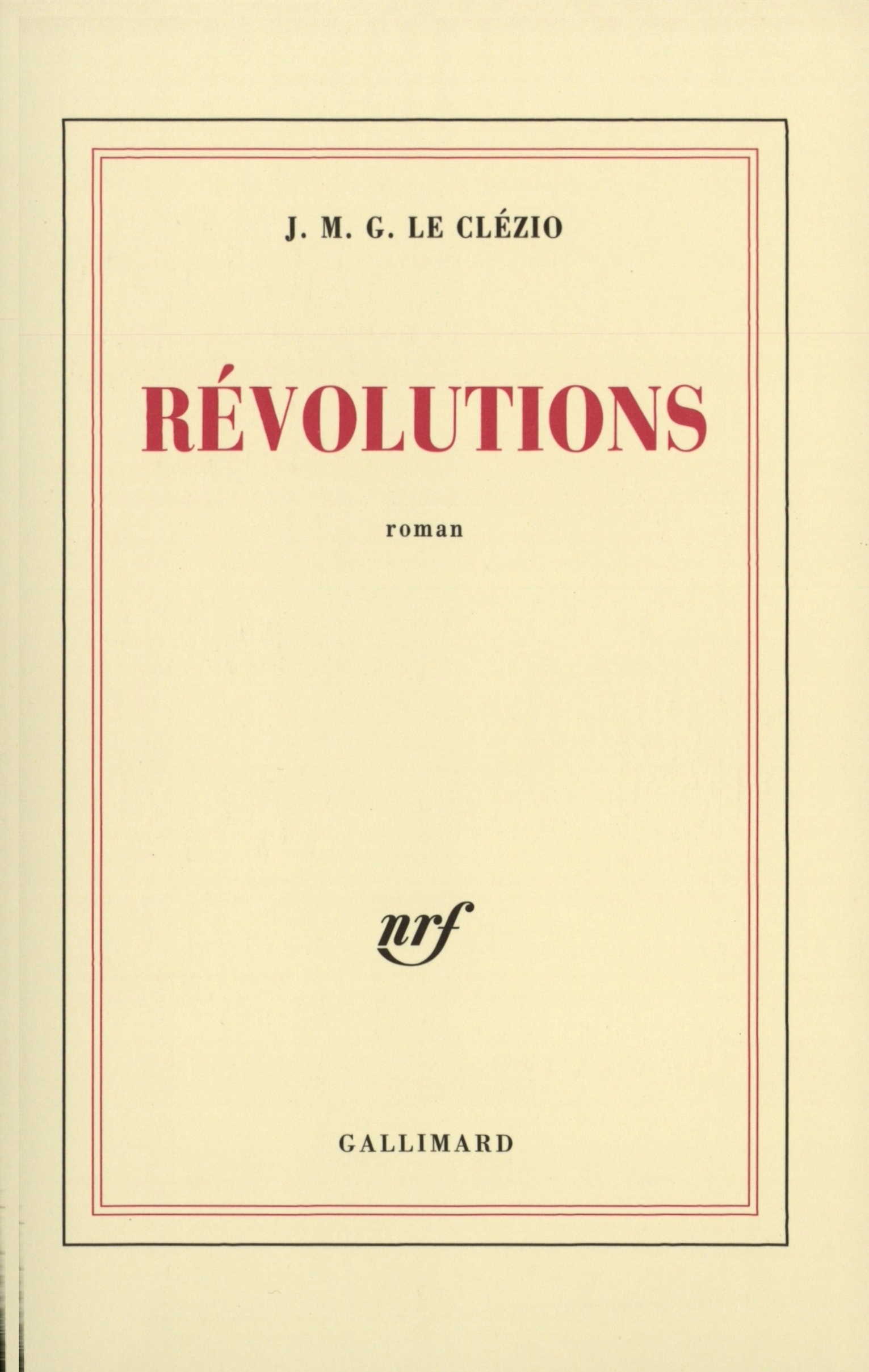 Révolutions (9782070768530-front-cover)