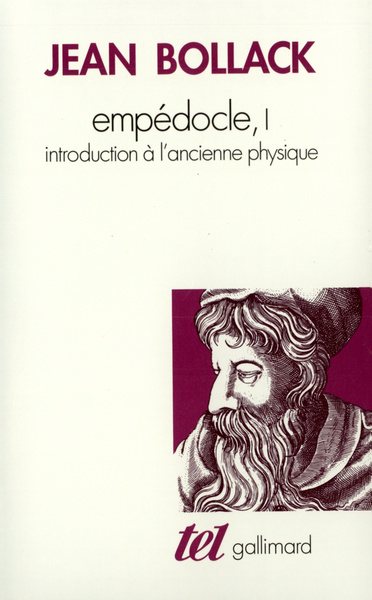 Empédocle, Introduction à l'ancienne physique (9782070725571-front-cover)