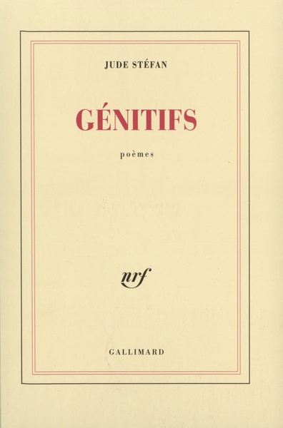 Génitifs (9782070760534-front-cover)