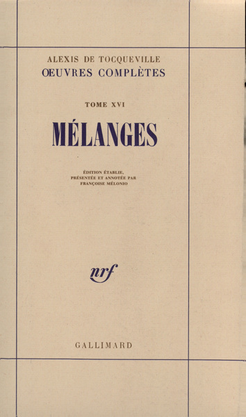 Mélanges (9782070717446-front-cover)