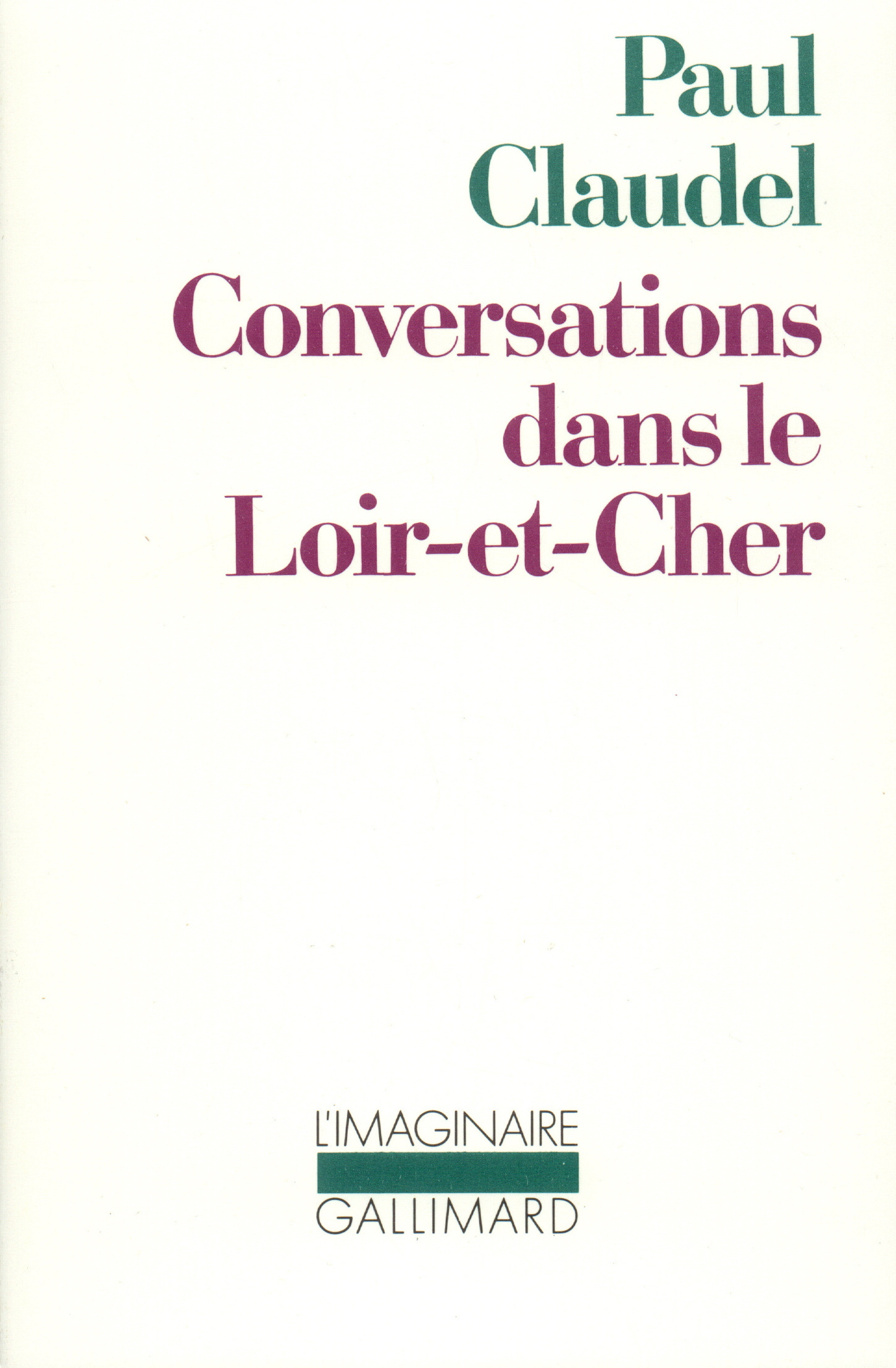Conversations dans le Loir-et-Cher (9782070701919-front-cover)