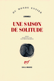 Une saison de solitude (9782070764655-front-cover)