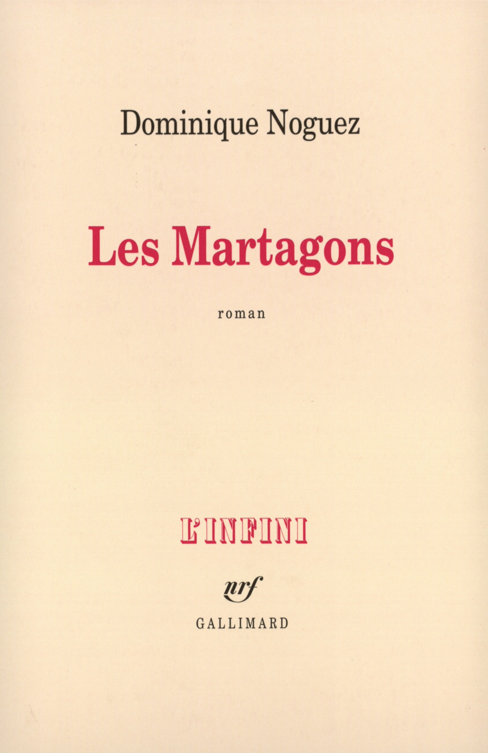 Les Martagons (9782070741687-front-cover)